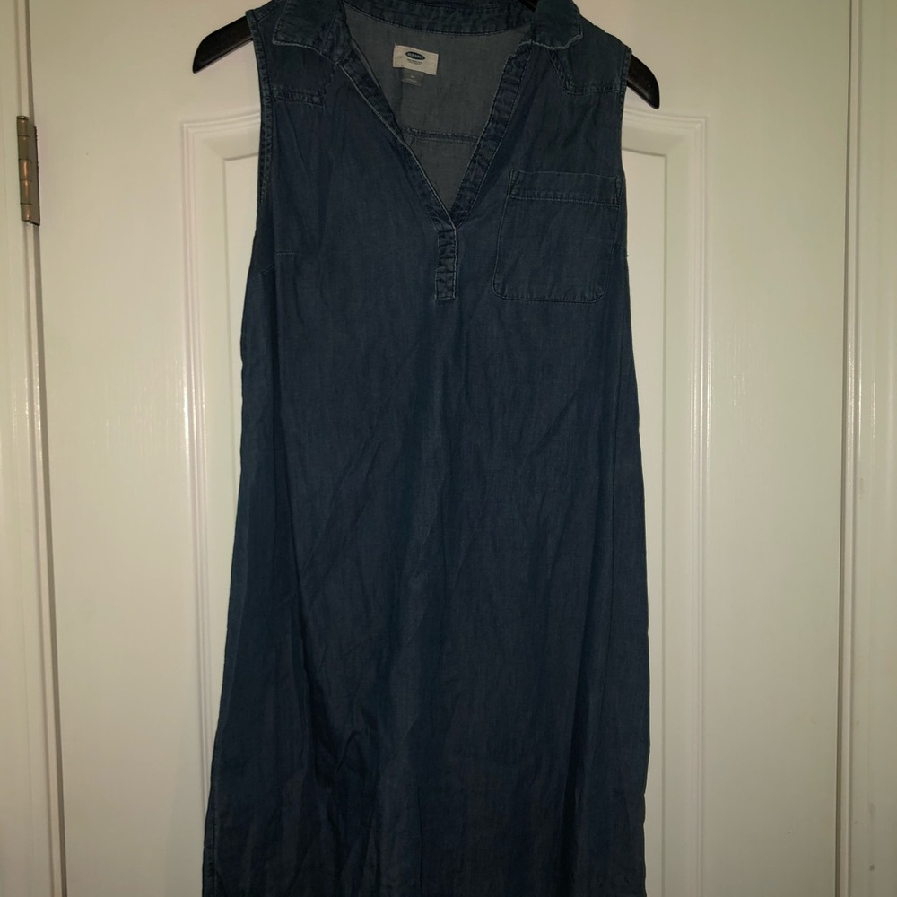 Old Navy Tank Top Jean Dress